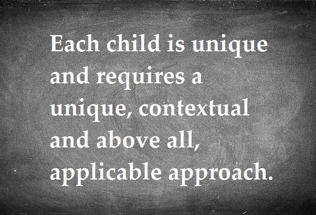 Parents should not doubt their own ability.